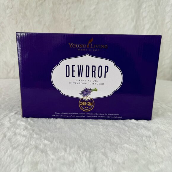 Young Living Dewdrop Essential Oil Ultrasonic Diffuser NIB Green - Picture 3 of 5